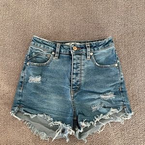 Free people shorts size 25